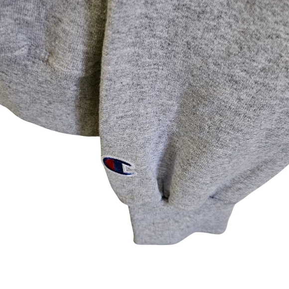 Champion Eco Fleece Sweater 2X Gray CSU Stanislaus Stan State Warriors Hoodie - Picture 6 of 8